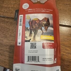 National Geographic Kids Dinosaur Audiobook Toy - Red